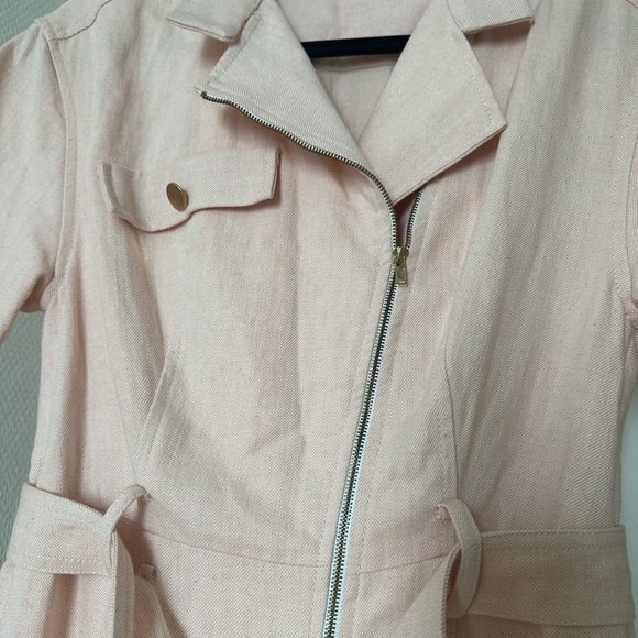 Sandro pink linen jumpsuit - Picture 7 of 8